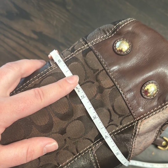 Coach Signature Mosaic Patchwork Gallery Tote - Picture 16 of 16